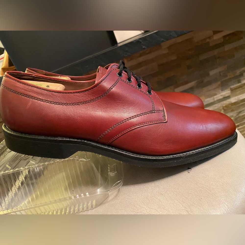 (NWOT) U.S. MADE ALLEN EDMONDS ROVER OXFORDS 14 CHILLI COLOR (BRAND NEW) US MADE